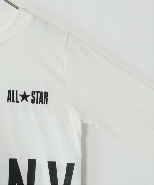 CONVERSE ALL STAR(コンバースオールスター)の「【WEB限定】【キッズ】CONVERSE コンバース 前後プリントロンT(130~160cm)(Tシャツ/カットソー・キッズ・ブラック/ホワイト・130/150/160/140)」の6枚目の写真