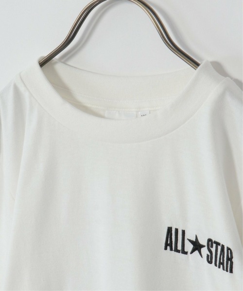 CONVERSE ALL STAR(コンバースオールスター)の「【WEB限定】【キッズ】CONVERSE コンバース 前後プリントロンT(130~160cm)(Tシャツ/カットソー・キッズ・ブラック/ホワイト・130/150/160/140)」の9枚目の写真