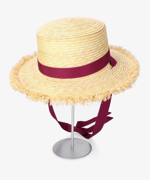 kaorinomori（カオリノモリ）の「カオリノモリ　マーハット（ハット・レディース・パープル/ブラック・M/57.5cm）」の12枚目の写真