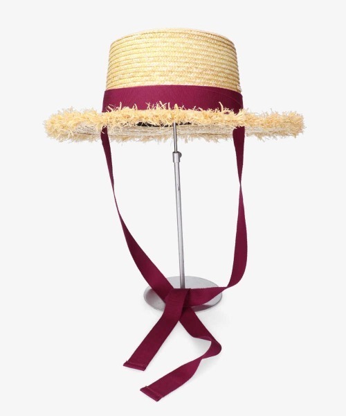 kaorinomori（カオリノモリ）の「カオリノモリ　マーハット（ハット・レディース・パープル/ブラック・M/57.5cm）」の9枚目の写真