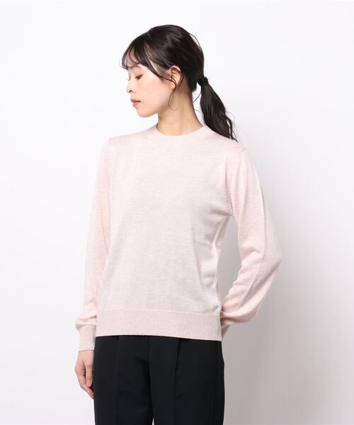 CAPRICIEUX LE'MAGE（カプリシューレマージュ）の「〈WEB限定〉ケープSETプルオーバー（ニット/セーター・レディース・アイボリー/ベージュ/パープル・FREE）」の5枚目の写真