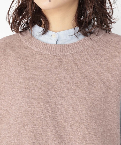 studio CLIP（スタディオクリップ）の「7ゲージスポンディッシュベスト（ベスト・レディース・ネイビー/ベージュ/ライトグレー・FREE）」の16枚目の写真