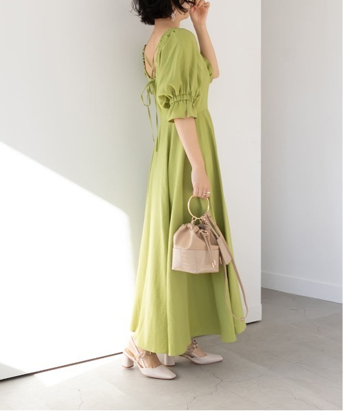 RANDA（ランダ）の「ゴールドチェーンバックストラップパンプス（パンプス・レディース・アイボリー/ブラウン/グリーン・LL/M/L/S）」の20枚目の写真