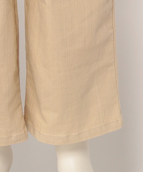 Lycee mine（リセマイン）の「【リンク】ワイドサロペット（サロペット/オーバーオール・キッズ・ブルー/ライトベージュ・S/M）」の9枚目の写真