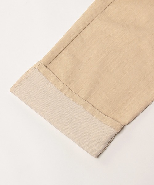 Lycee mine（リセマイン）の「【リンク】ワイドサロペット（サロペット/オーバーオール・キッズ・ブルー/ライトベージュ・S/M）」の8枚目の写真