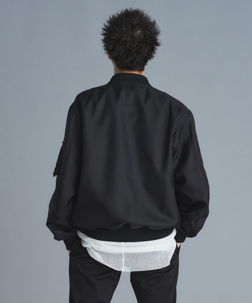 onegravity（ワングラビティ）の「onegravity / MA-1ブルゾン（MA-1・メンズ・ブラック・S/M/L/XL）」の15枚目の写真