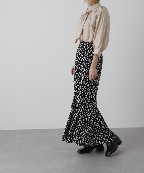 COLONY 2139(コロニートゥーワンスリーナイン)の「コットンボウタイブラウス(シャツ/ブラウス・レディース・オフホワイト/ベージュ/オレンジ・FREE)」の14枚目の写真