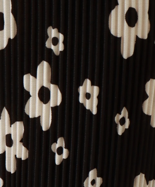 libelle more（リベル モア）の「花プリントクリスタルプリーツパンツ（その他パンツ・レディース・ブラック/オフホワイト/グリーン・M/L）」の20枚目の写真