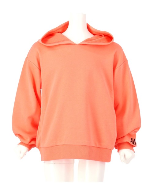 ANAP kids(アナップキッズ)の「【WEB限定】8色展開ミニ裏毛フーディートップススウェット(パーカー・キッズ・オレンジ/イエロー×グリーン/ラベンダー/ホワイト/ライトグレー/ベージュ/ピンク/ブルー・130cm/100cm/120cm/90cm/110cm)」の8枚目の写真