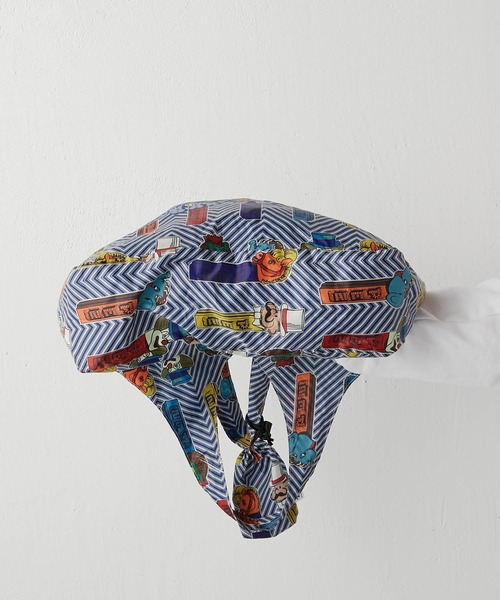 ear PAPILLONNER（イアパピヨネ）の「"PEZ（ペッツ）×ear" エコバッグ収納用巾着付き　ZOO&CIRCUS（エコバッグ/サブバッグ・レディース・ブルー/ブラック/ベージュ・FREE）」の4枚目の写真