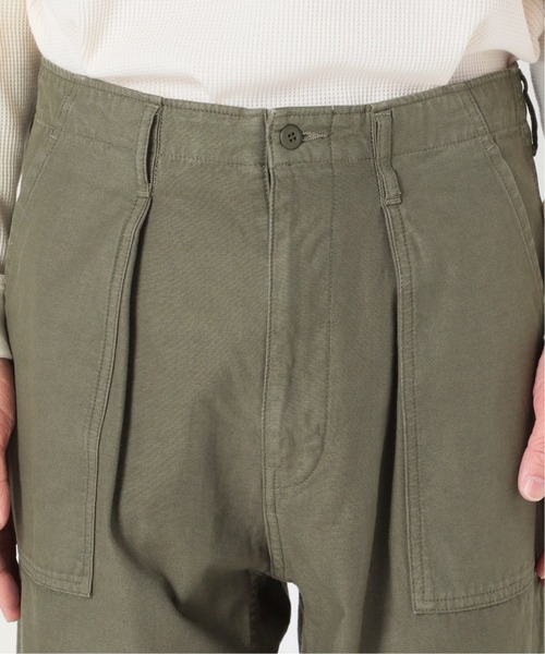 EDIFICE（エディフィス）の「オーバルフィット ベイカーパンツ（その他パンツ・メンズ・ホワイト/カーキ・SMALL/MEDIUM/LARGE）」の8枚目の写真