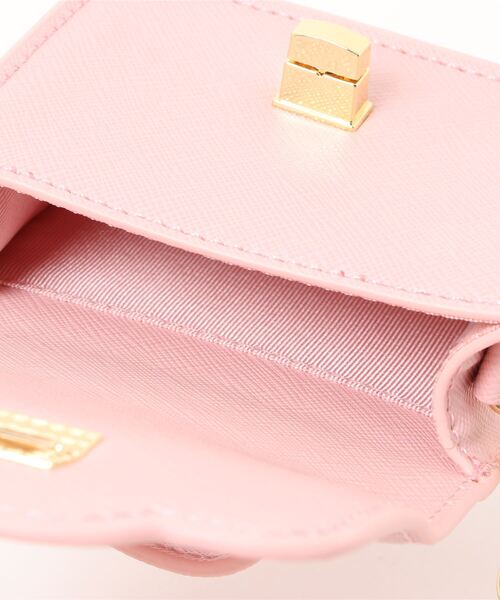 Samantha Thavasa Petit Choice（サマンサタバサ　プチチョイス）の「フロント金具ミニミニショルダー（ハンドバッグ・レディース・ラベンダー/ピンク/ブラック/ベージュ/ライトブルー/ペールイエロー・FREE）」の17枚目の写真