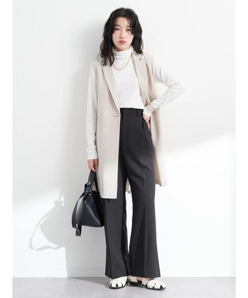 earth music&ecology（アースミュージックアンドエコロジー）の「ロングジレ（ベスト・レディース・モカ/ライトベージュ・FREE）」の14枚目の写真