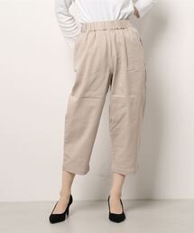Samansa Mos2 | ツイルテーパードパンツ(その他パンツ)