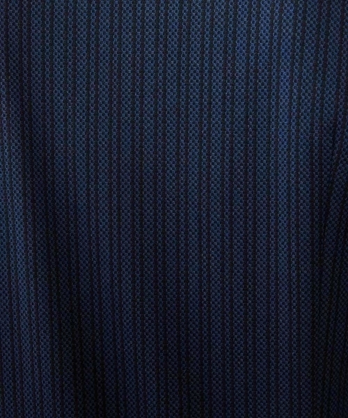 MICHEL KLEIN HOMME   （ミッシェルクランオム）の「ストライプ七分袖シャツ（シャツ/ブラウス・メンズ・ホワイト/ネイビー/ピンク/グリーン・MEDIUM/LARGE/X-LARGE）」の11枚目の写真