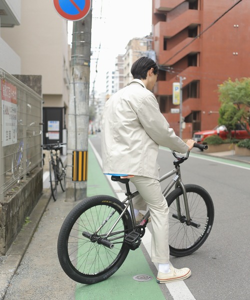 UNIVERSAL OVERALL(ユニバーサルオーバーオール)の「UNIVERSAL OVERALL ワークパンツテーパード T-02(チノパンツ・メンズ・ブラック/ネイビー/モカ/アイボリー・36/34/32/30/28)」の19枚目の写真