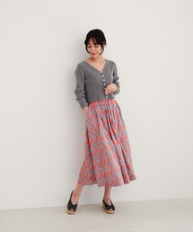 ルグラジック⭐︎フレアロングギャザースカート 36⭐︎美品 ルグラジック⭐︎フレアロングギャザースカート 36⭐︎美品