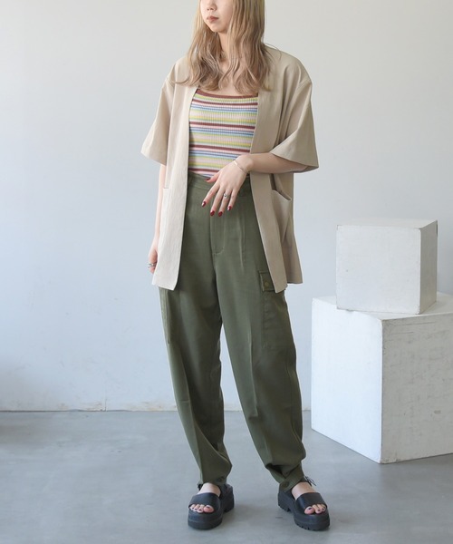 NOFALL（ノーフォール）の「厚底Wベルトストラップサンダル（サンダル・レディース・ホワイト/ブラック・LL/3L/S/M/L）」の13枚目の写真