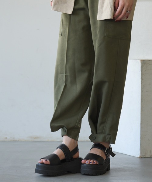 NOFALL（ノーフォール）の「厚底Wベルトストラップサンダル（サンダル・レディース・ホワイト/ブラック・LL/3L/S/M/L）」の9枚目の写真