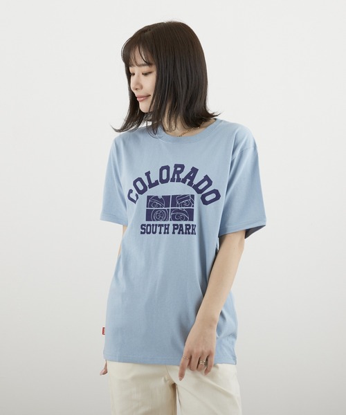 Naked Rust and other POEMS（ネイキッドラストアンドアザーポエムス）の「サウスパーク16/-天竺プリント半袖CREW　TEE(BEY)（Tシャツ/カットソー・メンズ・ホワイト/ブルー/ブラック・MEDIUM/X-LARGE/LARGE）」の16枚目の写真