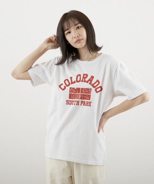 Naked Rust and other POEMS（ネイキッドラストアンドアザーポエムス）の「サウスパーク16/-天竺プリント半袖CREW　TEE(BEY)（Tシャツ/カットソー・メンズ・ホワイト/ブルー/ブラック・MEDIUM/X-LARGE/LARGE）」の7枚目の写真