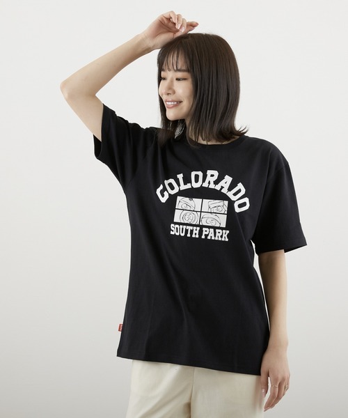 Naked Rust and other POEMS（ネイキッドラストアンドアザーポエムス）の「サウスパーク16/-天竺プリント半袖CREW　TEE(BEY)（Tシャツ/カットソー・メンズ・ホワイト/ブルー/ブラック・MEDIUM/X-LARGE/LARGE）」の5枚目の写真