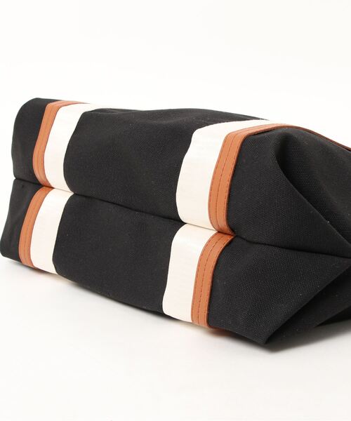 florist（フローリスト）の「【A4対応】きれいめカジュアルな配色ビッグサイズトートバッグ/トラベルバッグ/マザーズバッグ（トートバッグ・レディース・ホワイト/ブラック・FREE）」の14枚目の写真