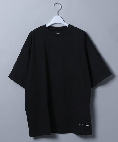 NUMERALS（ヌメラルズ）の「【UNISEX】[NUMERALS]UDRポケットBIGＴシャツ（Tシャツ/カットソー・メンズ・ベージュ/ホワイト/ブラック・MEDIUM/LARGE）」の3枚目の写真