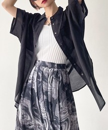 PAGEBOY | シアーBIG半袖シャツ(シャツ/ブラウス)