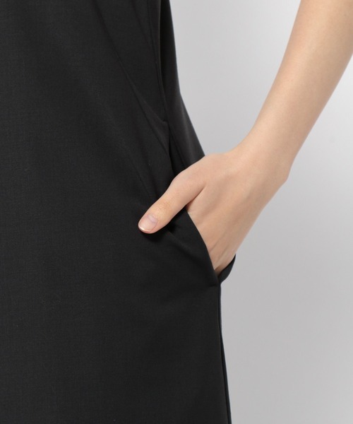 yuw（ユウ）の「スクエアキャミワンピース　278912（ワンピース・レディース・ブラック/グレー・FREE）」の8枚目の写真