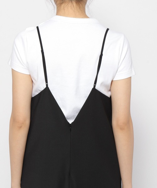 yuw（ユウ）の「スクエアキャミワンピース　278912（ワンピース・レディース・ブラック/グレー・FREE）」の11枚目の写真