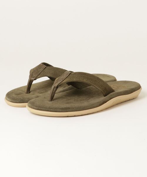ISLAND SLIPPER（アイランドスリッパ）の「ISLAND SLIPPER アルティメット スウェード トングサンダル（サンダル・メンズ・ネイビー/その他1/その他2/グリーン系その他・US8/US9/US7/US10）」の7枚目の写真