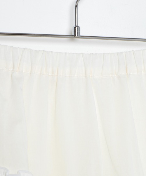 WEGO（ウィゴー）の「WEGO/アシメフリルティアードロングスカート（スカート・レディース・ホワイト・FREE）」の9枚目の写真