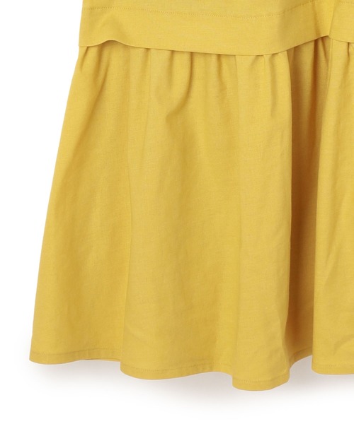 ReNorm（リノーム）の「ボリュームスリーブシャツワンピース（シャツワンピース・レディース・ネイビー/イエロー/ホワイト×グリーン/ネイビー×ホワイト/オフホワイト・フリー）」の14枚目の写真