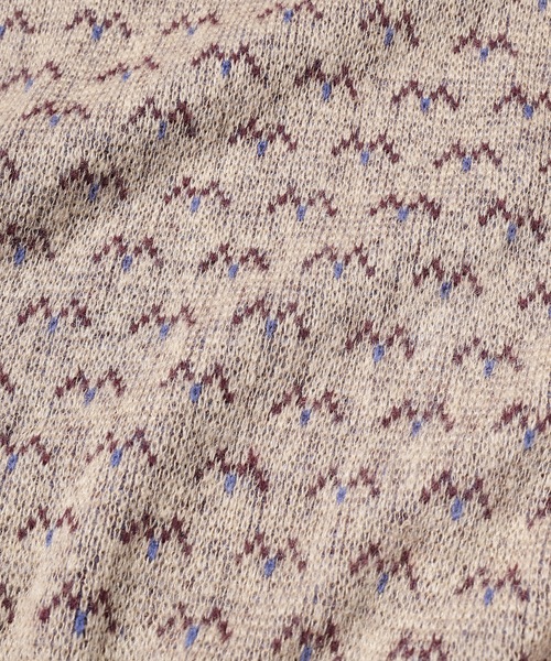 wonderland(ワンダーランド)の「Birdsfly(ニット/セーター・メンズ・ベージュ/グリーン・0/1)」の10枚目の写真