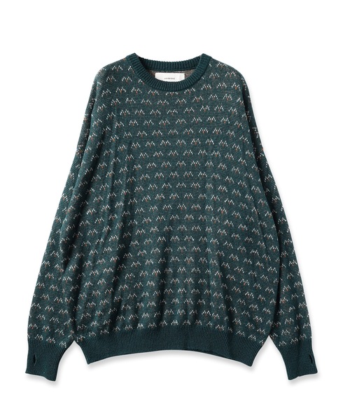 wonderland(ワンダーランド)の「Birdsfly(ニット/セーター・メンズ・ベージュ/グリーン・0/1)」の3枚目の写真