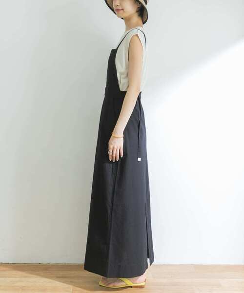 URBAN RESEARCH（アーバンリサーチ）の「リネン混フレアジャンスカ（ワンピース・レディース・チャコールグレー/ブラック・36/38）」の21枚目の写真