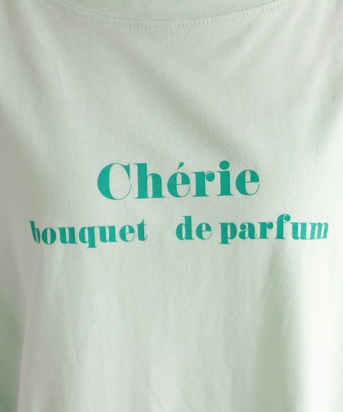 OLIVE des OLIVE（オリーブデオリーブ）の「【WEB限定カラー有】ロゴゆるTシャツ（Tシャツ/カットソー・レディース・オフホワイト/ピンク/ブラック/ミント・FREE）」の17枚目の写真