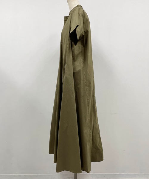 PICCIN（ピッチン）の「スキッパーフレアワンピース（ワンピース・レディース・カーキ/ブルー/ブラック系その他・M）」の9枚目の写真