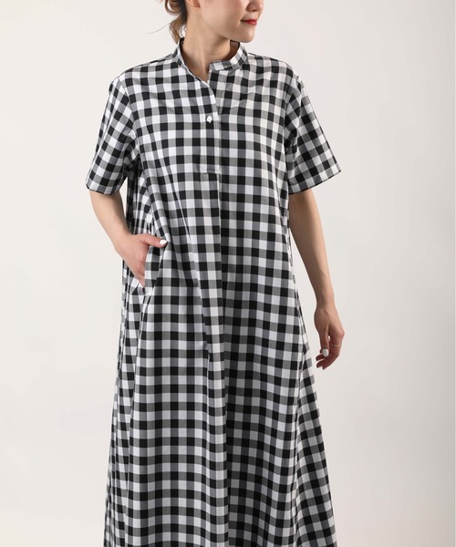 PICCIN（ピッチン）の「スキッパーフレアワンピース（ワンピース・レディース・カーキ/ブルー/ブラック系その他・M）」の20枚目の写真