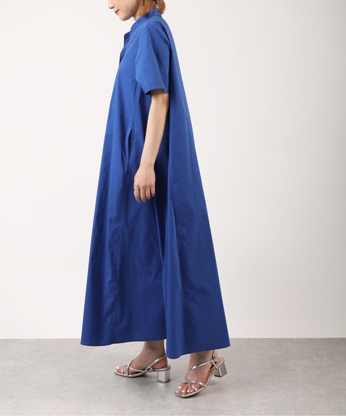 PICCIN（ピッチン）の「スキッパーフレアワンピース（ワンピース・レディース・カーキ/ブルー/ブラック系その他・M）」の17枚目の写真