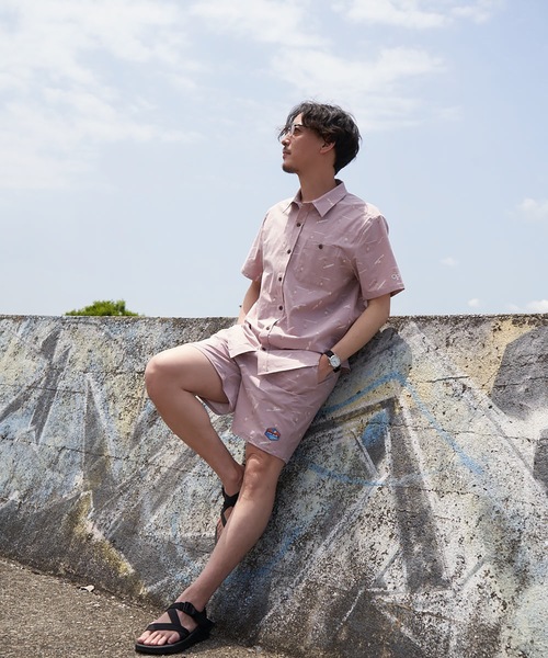 Ocean Pacific（オーシャンパシフィック）の「【OP:オーピー】メンズ 半袖UVシャツ（シャツ/ブラウス・メンズ・ブラック/ピンク/ブルー・MEDIUM/LARGE/X-LARGE）」の15枚目の写真