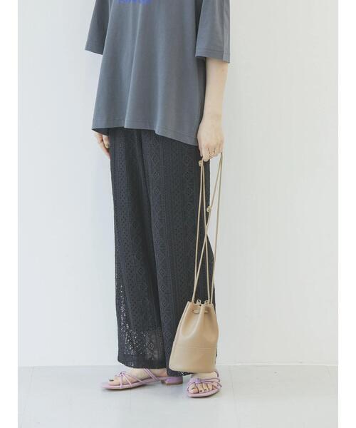 AMERICAN HOLIC(アメリカンホリック)の「レースパンツ(その他パンツ・レディース・アイボリー/ブラック・M/L/S)」の7枚目の写真