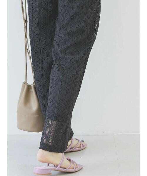 AMERICAN HOLIC(アメリカンホリック)の「レースパンツ(その他パンツ・レディース・アイボリー/ブラック・M/L/S)」の10枚目の写真