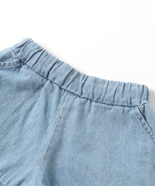 apres les cours（アプレレクール）の「WEB限定 フレアフリルショートパンツ（その他パンツ・キッズ・インディゴブルー/アイボリー/パープル/カーキ/マスタード・100/110/120/140/130/80/90）」の19枚目の写真