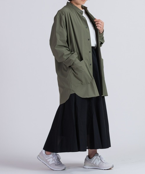 BRICK & SONS（ブリックアンドサンズ）の「CORDURA リラックス バンドカラーシャツ＜カーキ＞（シャツ/ブラウス・メンズ・カーキ・LL/S/M/L）」の7枚目の写真