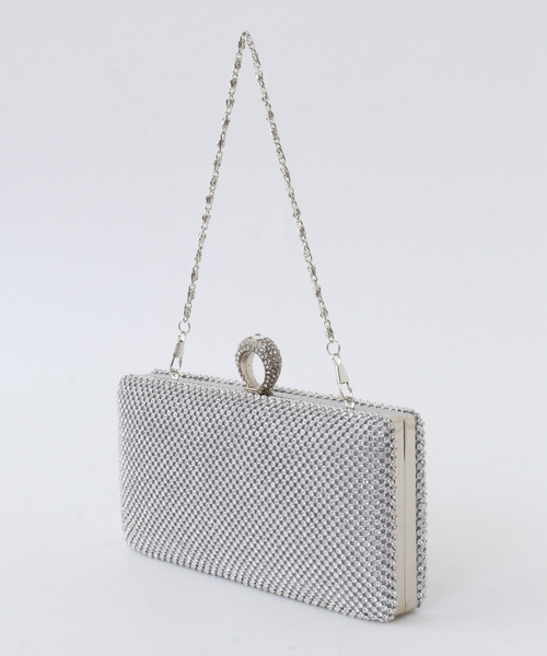 Tiara（ティアラ）の「ラインストーンバッグ（ハンドバッグ・レディース・シルバー・FREE）」の9枚目の写真