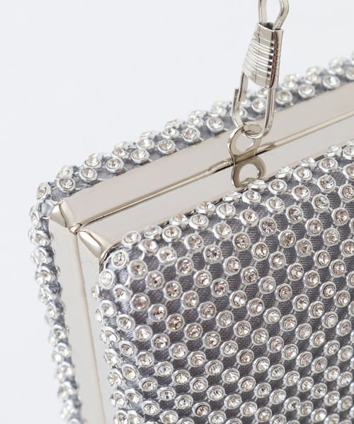 Tiara（ティアラ）の「ラインストーンバッグ（ハンドバッグ・レディース・シルバー・FREE）」の7枚目の写真