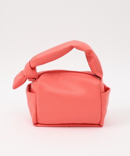 one after another NICE CLAUP(ワンアフターアナザーナイスクラップ)の「ワンハンドルカラフルミニバッグ(ハンドバッグ・レディース・サーモンピンク/ホワイト/パープル・FREE)」の9枚目の写真