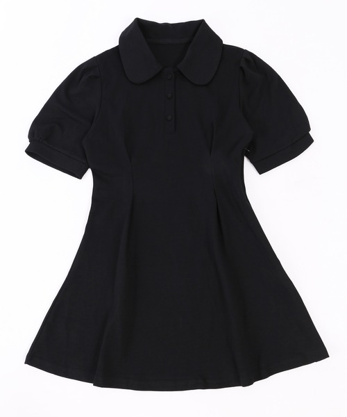 WC（ダブル シー）の「ウエストタックフレアワンピース（ワンピース・レディース・ブラック/グレー・FREE）」の13枚目の写真